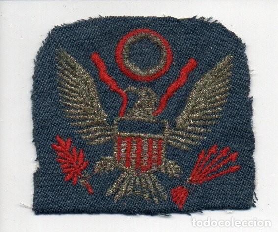 Coleccionismo: ANTIGUO PARCHE MILITAR DE ESTADOS UNIDOS, BORDADO DE TELA.