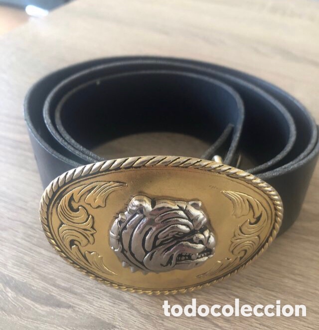 Coleccionismo: Hebilla de cintur&oacute;n bulldog - Foto 2