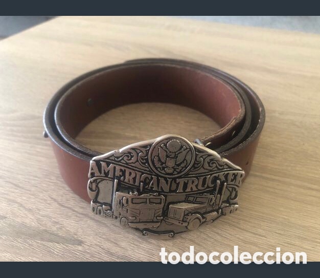 Coleccionismo: Hebilla de cintur&oacute;n camiones americanos - Foto 2