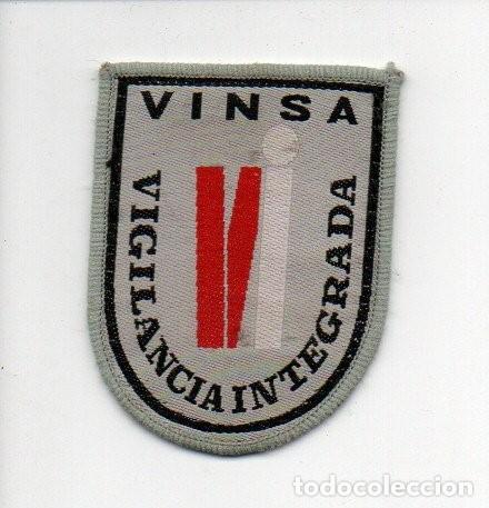 Coleccionismo: PARCHE DE TELA, EMPRESA DE SEGURIDAD VINSA - VIGILANCIA INTEGRADA.
