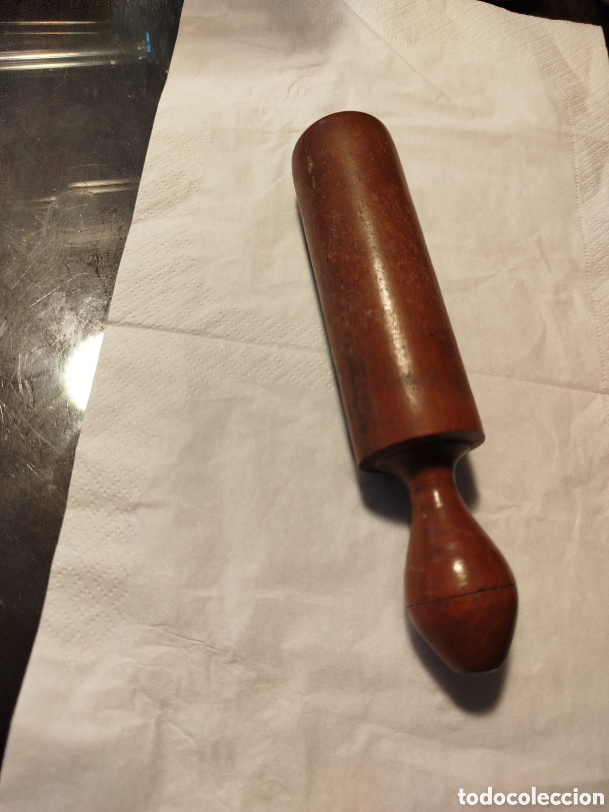Coleccionismo: Mango de mortero de laboratorio - Foto 2