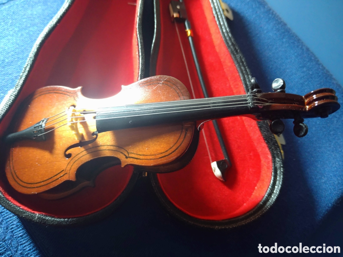 Coleccionismo: Violoncelo en miniatura - Foto 3