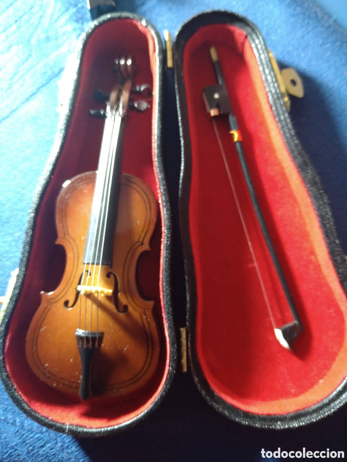 Coleccionismo: Violoncelo en miniatura - Foto 1