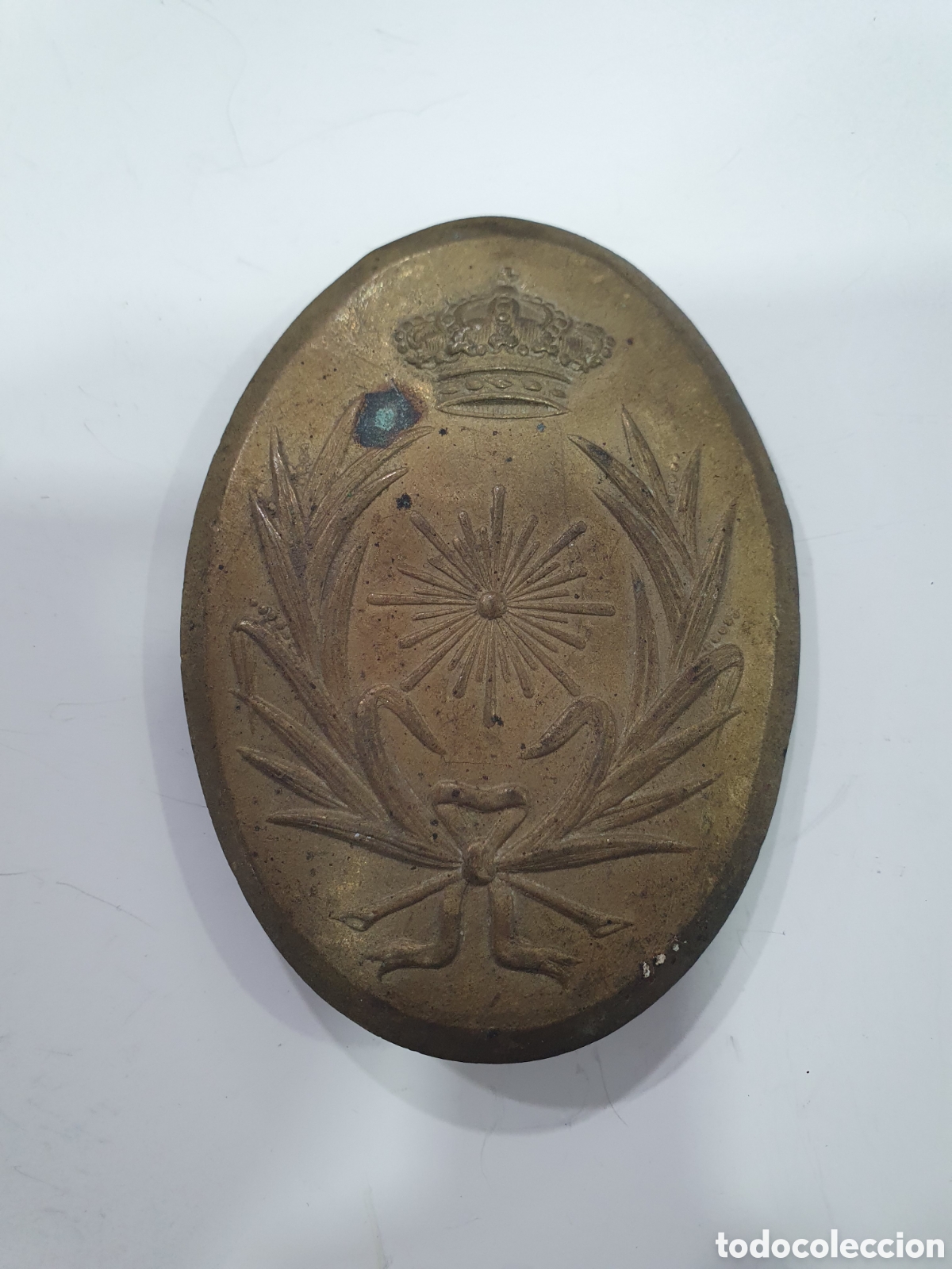 Colecionismo: Hebilla de bandolera de Intendecia. &Eacute;poca Alfonso XIII. (L131)