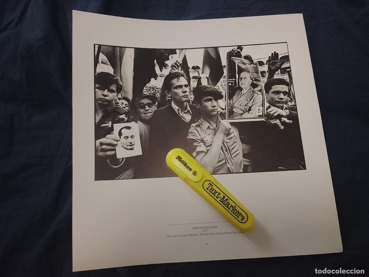Colecionismo: foto - lamina - 1977 MADRID MITIN LIDER ULTRADERECHISTA BLAS PI&Ntilde;AR IMAGEN FRANCO PRIMO DE RIVERA