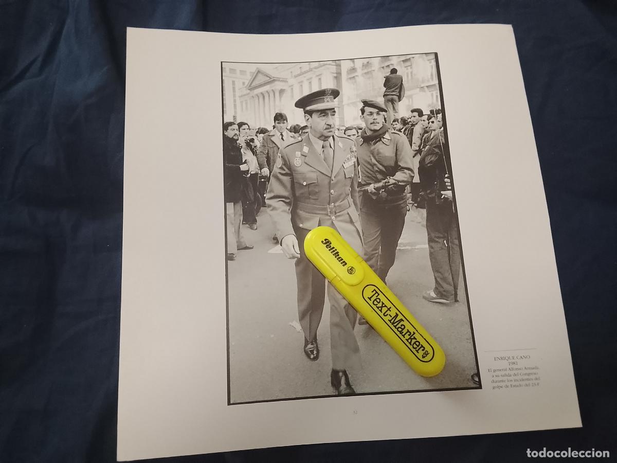 Colecionismo: foto - lamina - 1981 MILITAR - GENERAL ALFONSO ARMADA SALIDA CONGRESO GOLPE DE ESTADO 23-F