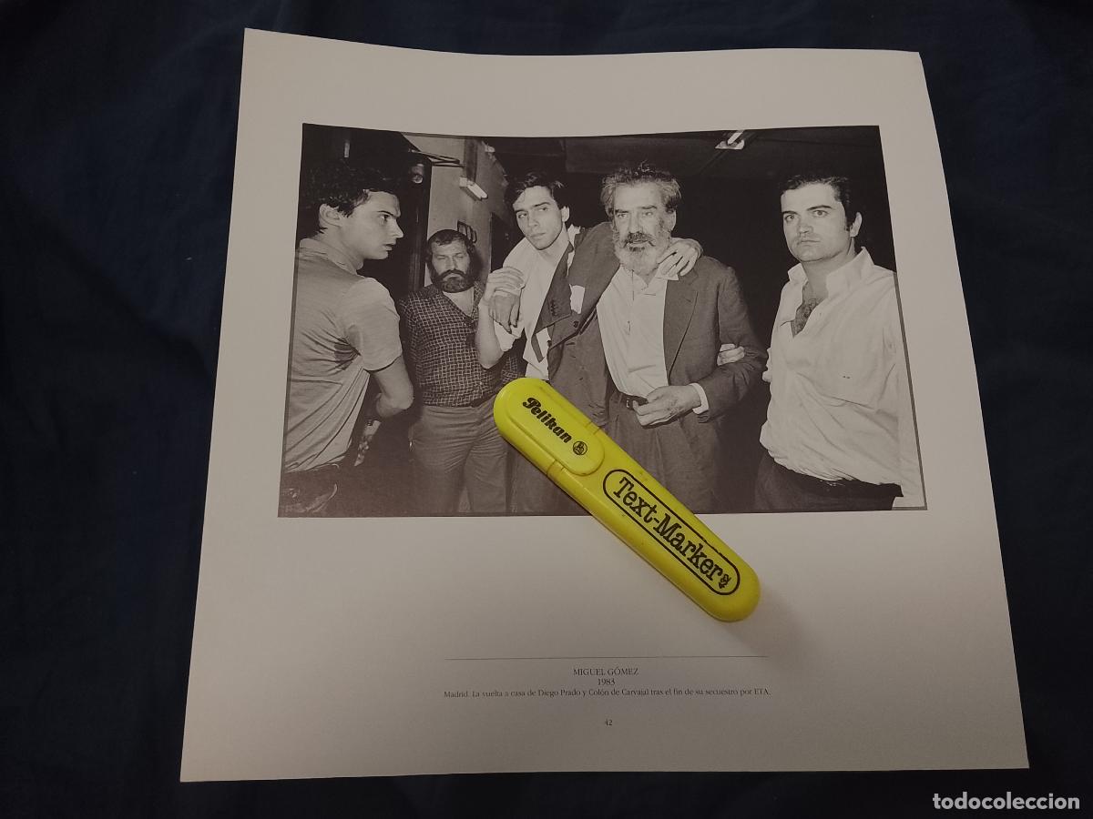 Coleccionismo: foto - lamina - 1983 DIEGO PRADO Y COLON DE CARVAJAL FIN DEL SECUESTRO DE ETA