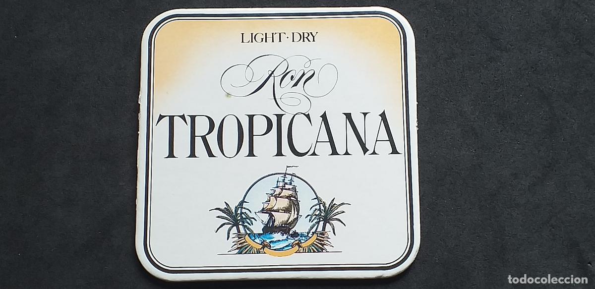 Sammeln: POSAVASOS-V28-V-85X85mm.-TROPICANA