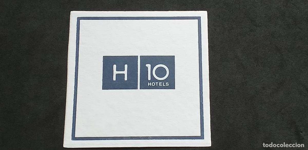 Sammeln: POSAVASOS-V28-V-85X85mm.-HOTELS H 10