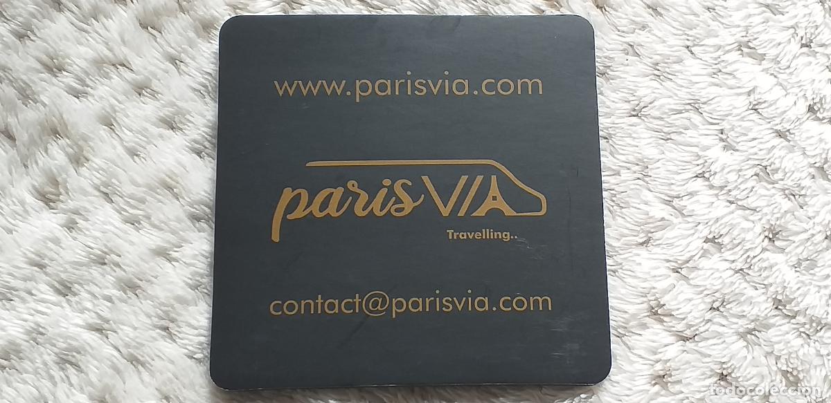 Sammeln: POSAVASOS-V28-V-90X90mm.-PARIS VIA