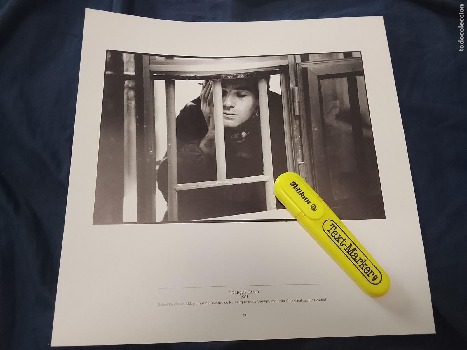 Coleccionismo: foto - lamina - 1981 RAFAEL ESCOBEDO ALDAY PRESUNTO ASESINO DE LOS MARQUESES DE URQUIJO CARCEL