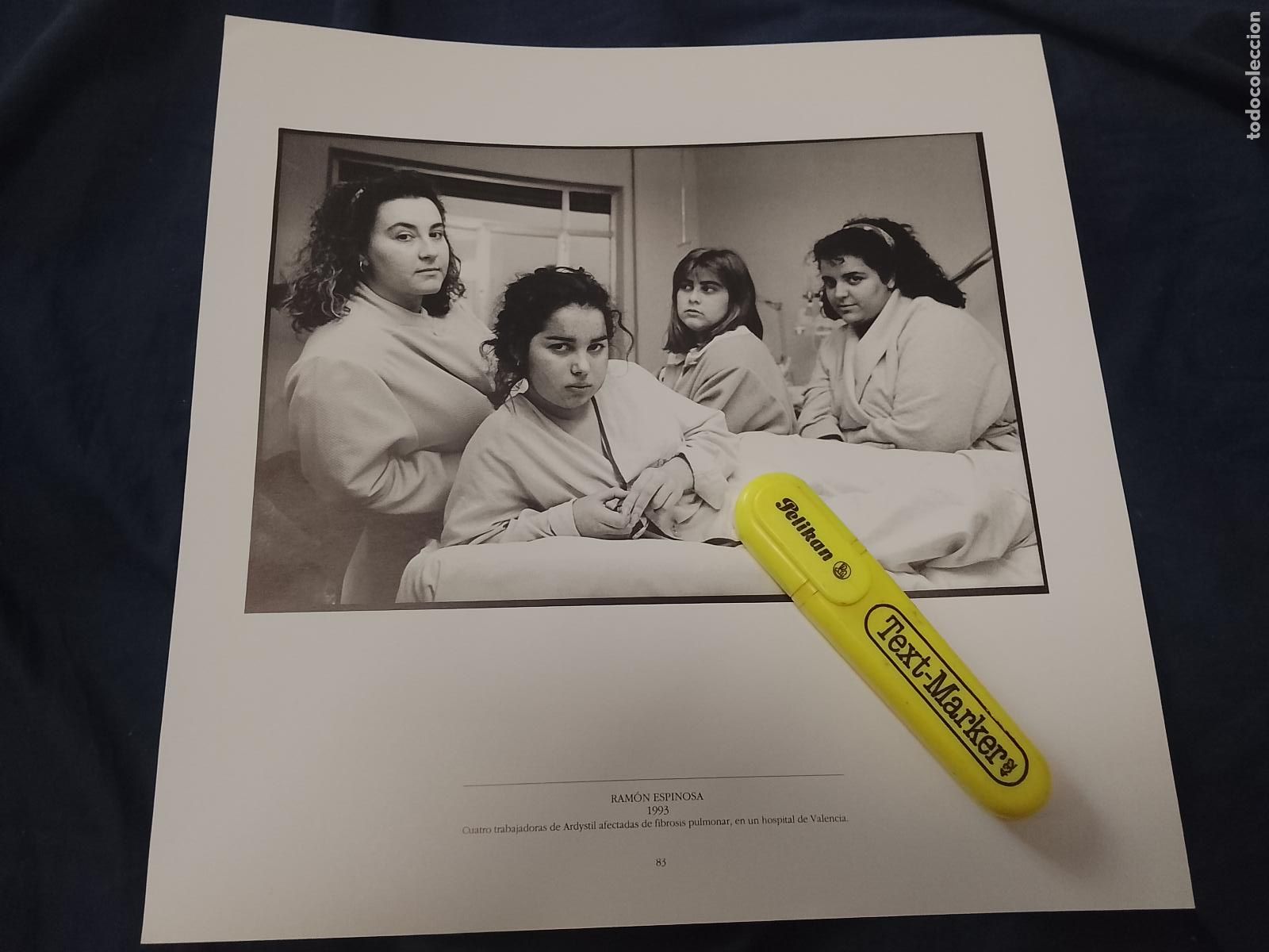 Coleccionismo: foto - lamina - 1993 CUATRO TRABAJADORAS DE ARDYSTIL AFECTADAS FIBROSIS PULMONAR HOSPITAL VALENCIA