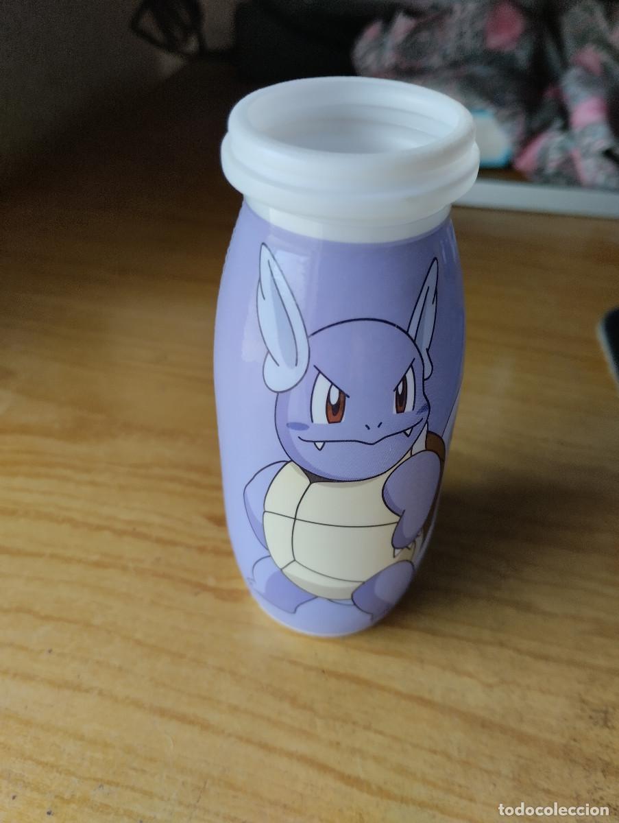 Coleccionismo: bote vacio de actimel de wartortle de pokemon del 2023