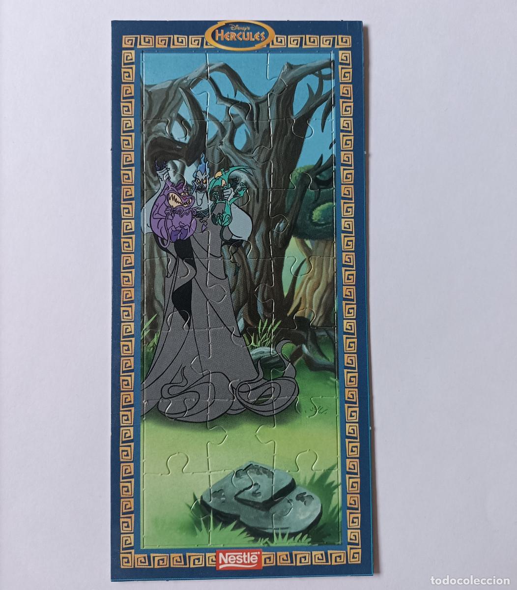 Coleccionismo: puzzle nestle hercules hades pena panico pain carton disneypromocional a&ntilde;os 90