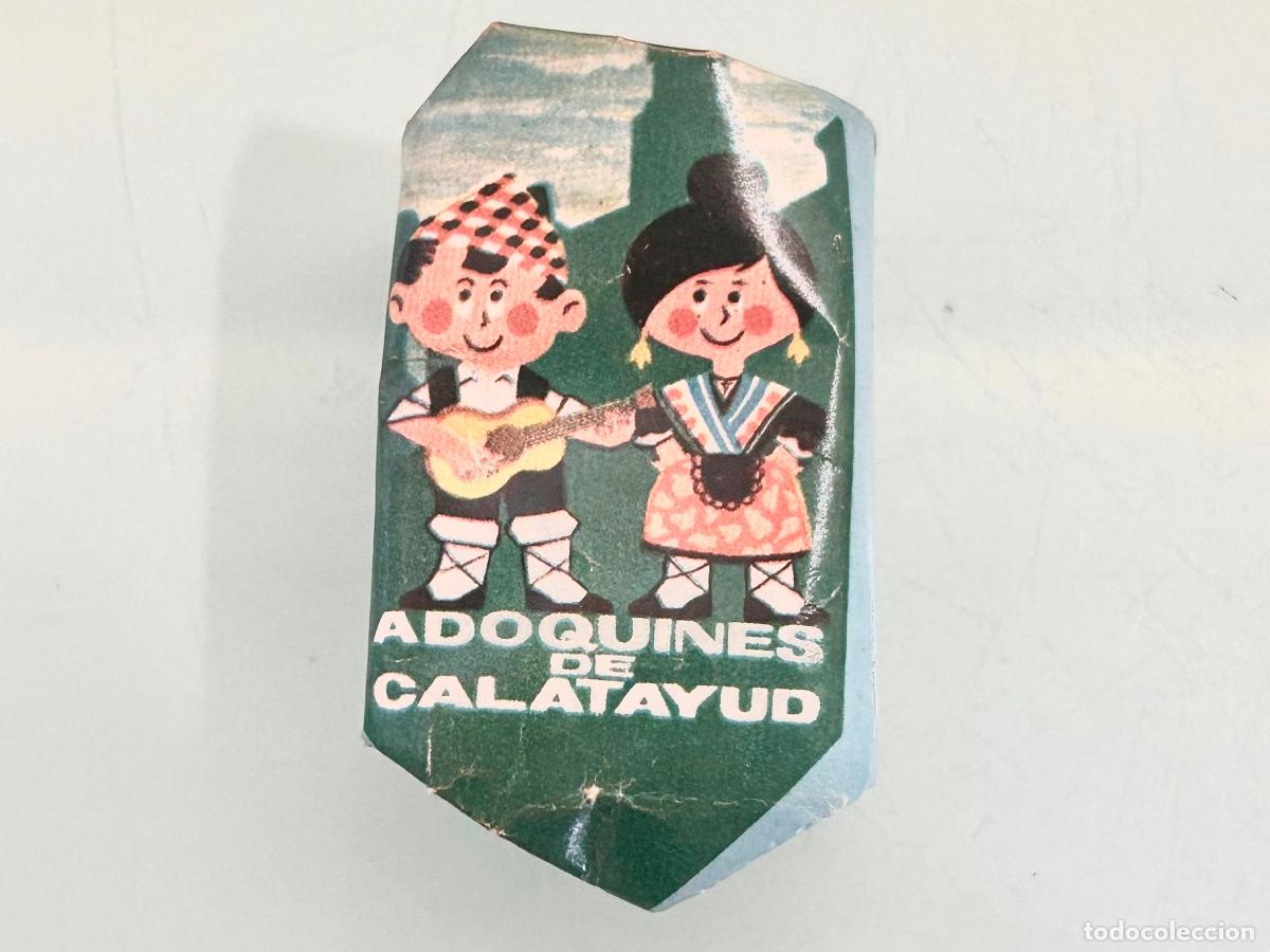 Coleccionismo: ADOQUINES DE CALATAYUD-INDUSTRIAS LA SUIZA A&Ntilde;OS 60/70-CARAMELO ANIS-PAPEL ENVOLTORIO-1