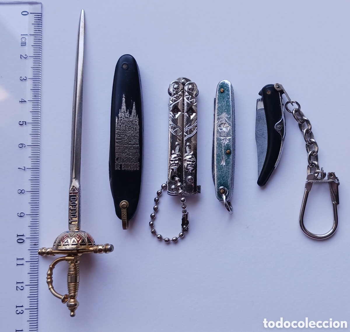 Coleccionismo: NAVAJA MINI LOTE LLAVERO