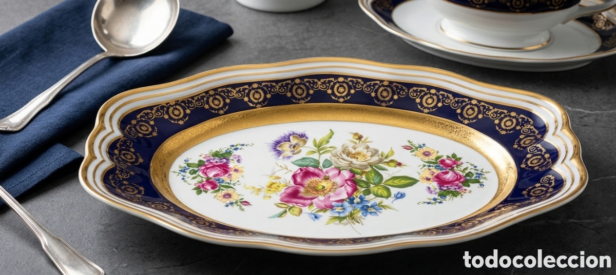 Coleccionismo: Preciosa fuente de porcelana Bidasoa