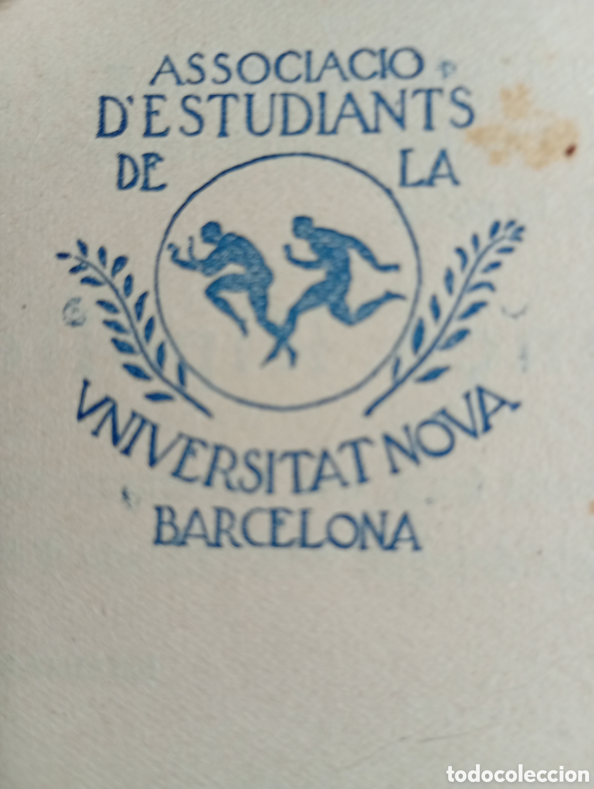 Coleccionismo: associaci&oacute; d&acute;estudiants de la universitat nova 23/4 1922 programa d&acute;actes de la festa de sant jordi