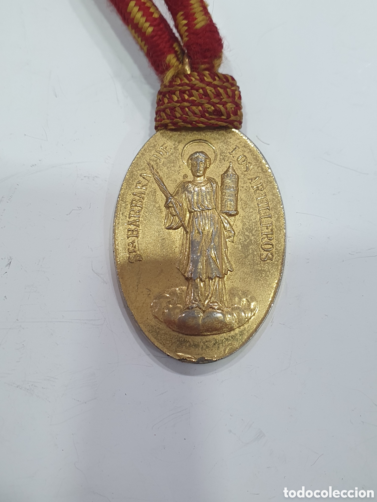 Colecionismo: Medalla militar Sta Barbara Artilleros 1893. (L127)