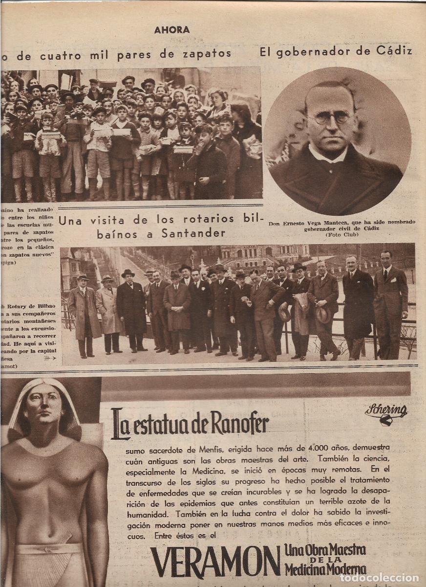 Coleccionismo: A&Ntilde;O 1933 RECORTE PRENSA AYUNTAMIENTO DE BILBAO REPARTO CUATRO MIL PARES ZAPATOS NI&Ntilde;OS NECESITADOS