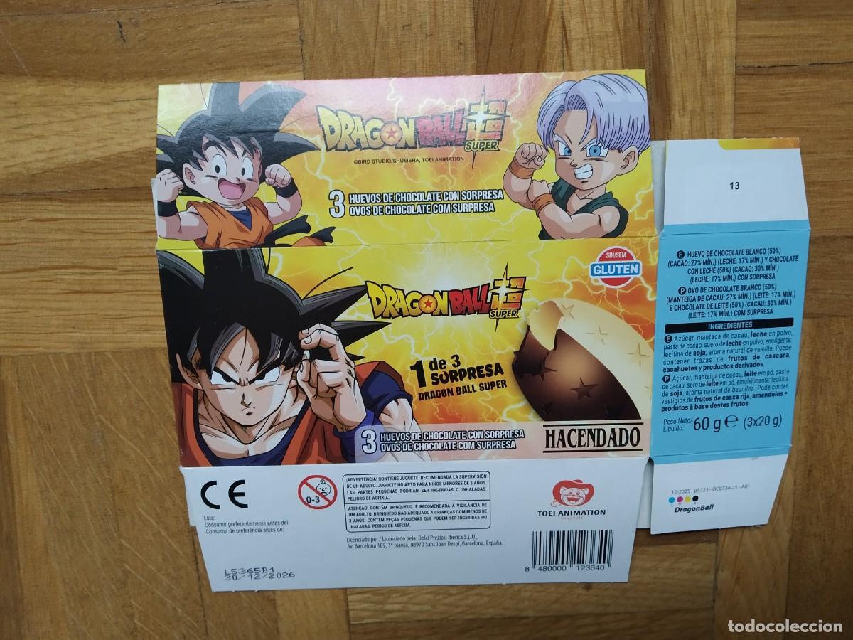 Coleccionismo: CAJA GOLOSINAS DULCES DRAGON BALL SUPER BOLA DE DRAGON SUPER GOKU VEGETA TRUNKS GOTEN VER FOTOS