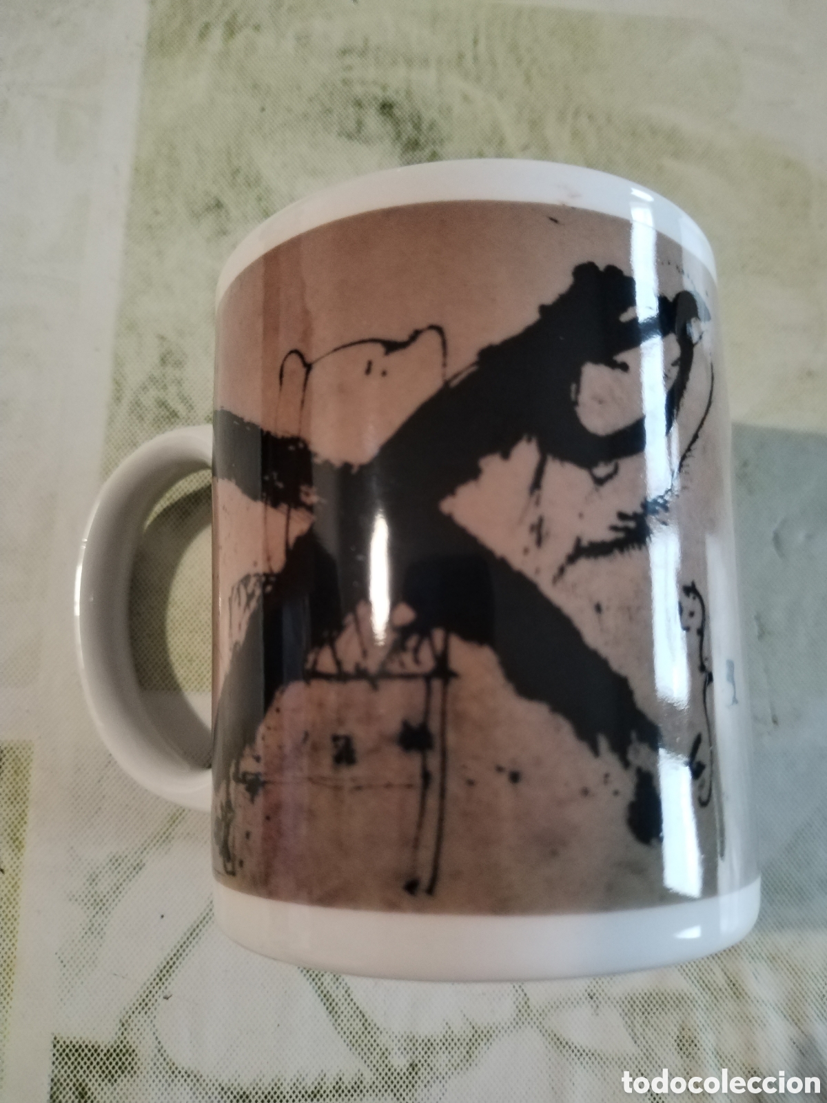 Coleccionismo: Taza porcelana colecci&oacute;n decorativa o desayuno Antoni Tapies 2012