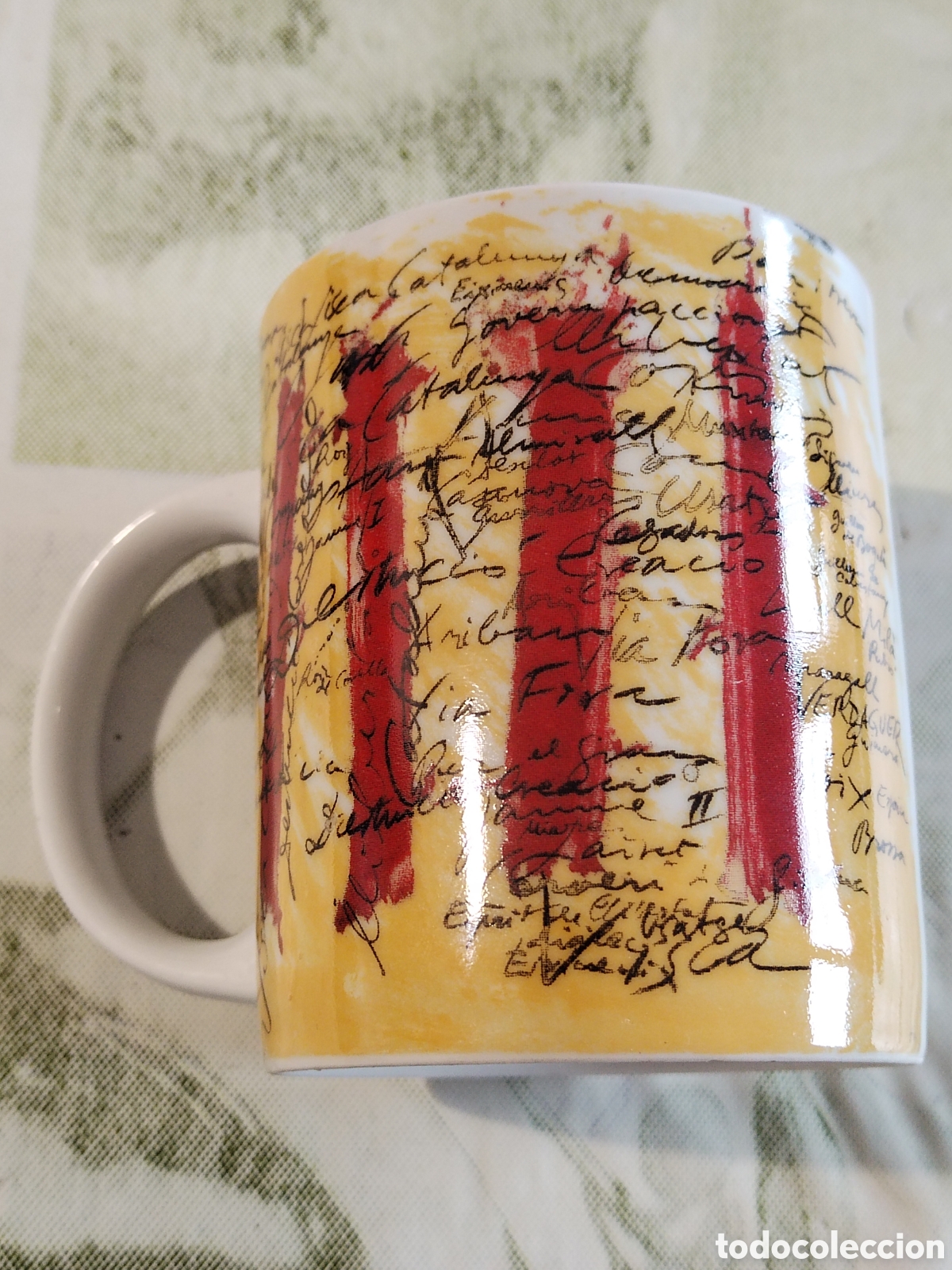 Coleccionismo: Taza porcelana colecci&oacute;n decorativa o desayuno Antoni Tapies 2012