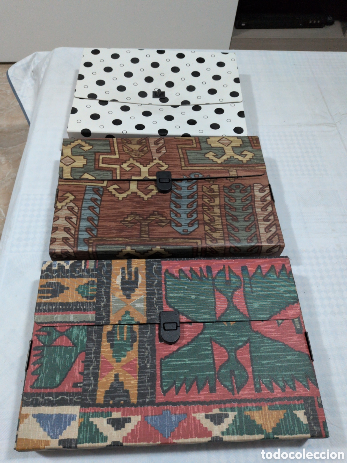 Coleccionismo: Lote de 3 carpetas de maleta Vintage. NUEVAS