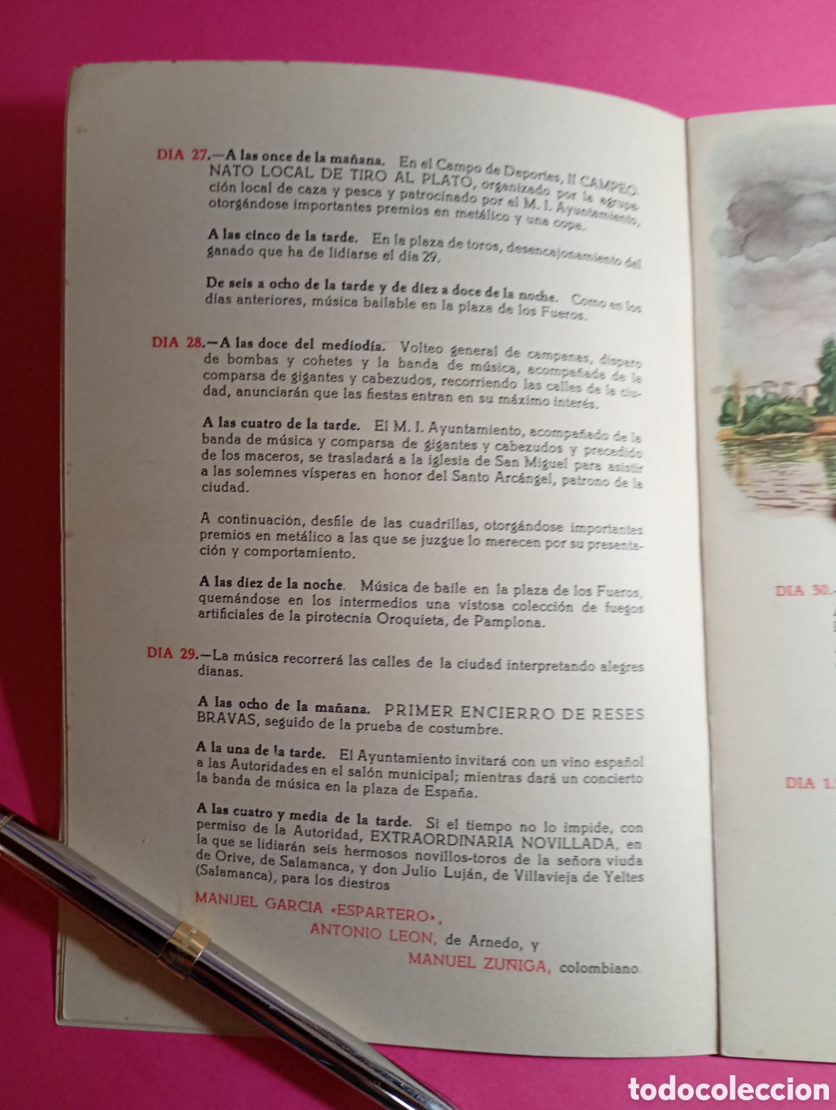 Coleccionismo: CORELLA FIESTAS DE 1953 PROGRAMA DE ACTOS Y FESTEJOS + D&Iacute;PTICO PROGRAMA ACTOS RELIGIOSOS - Foto 4
