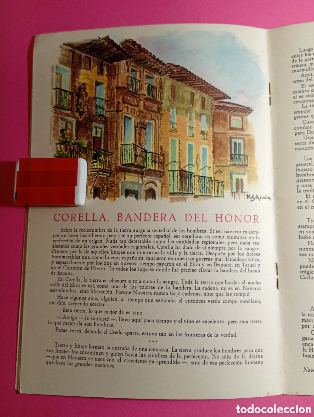 Coleccionismo: CORELLA FIESTAS DE 1953 PROGRAMA DE ACTOS Y FESTEJOS + D&Iacute;PTICO PROGRAMA ACTOS RELIGIOSOS - Foto 6
