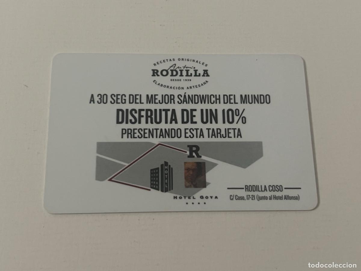 Coleccionismo: Tarjeta de pl&aacute;stico Card hotel llave puerta luz modelo 2