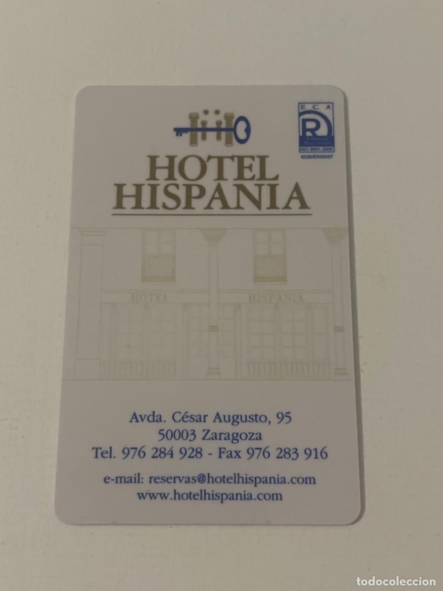 Coleccionismo: Tarjeta de pl&aacute;stico Card hotel llave puerta luz