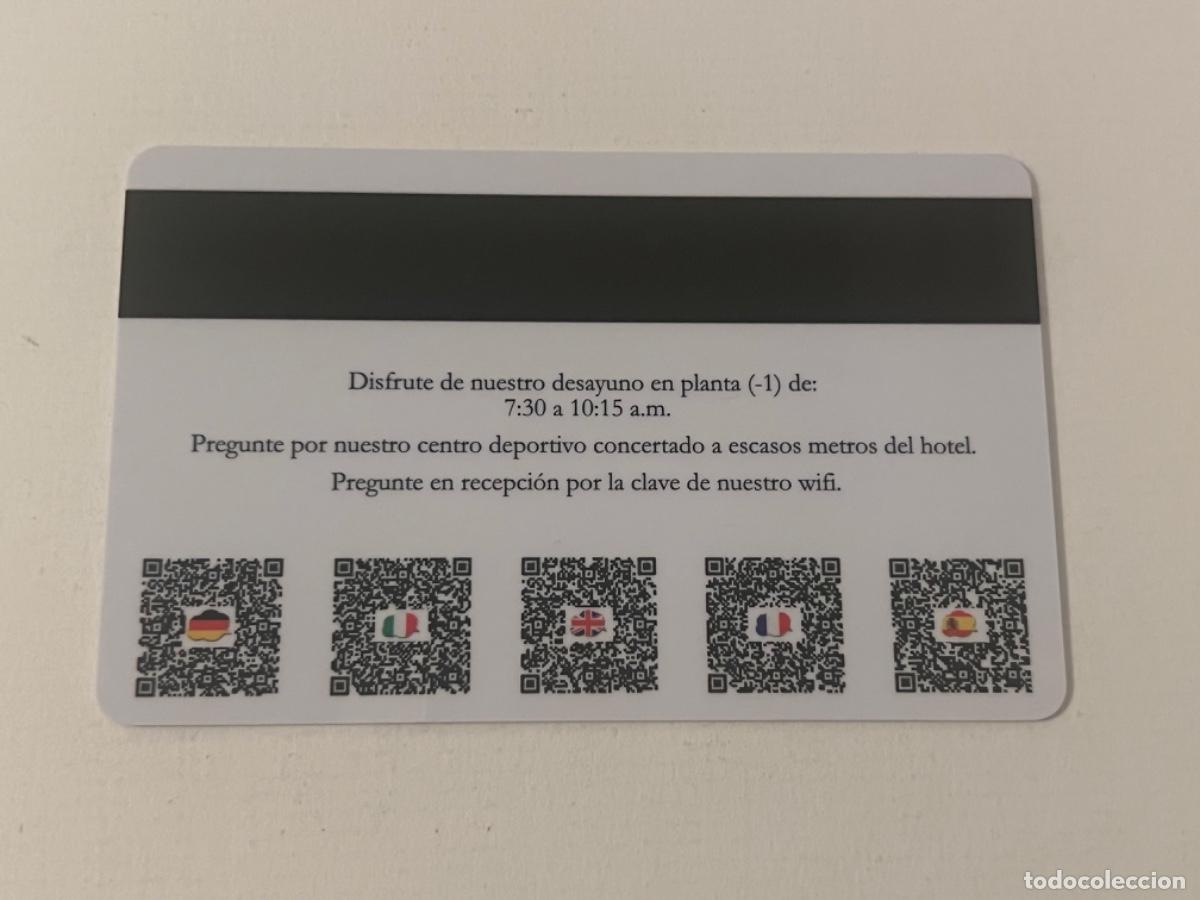 Coleccionismo: Tarjeta de pl&aacute;stico Card hotel llave puerta luz modelo 2