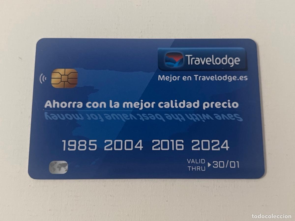 Coleccionismo: Tarjeta de pl&aacute;stico Card hotel llave puerta luz