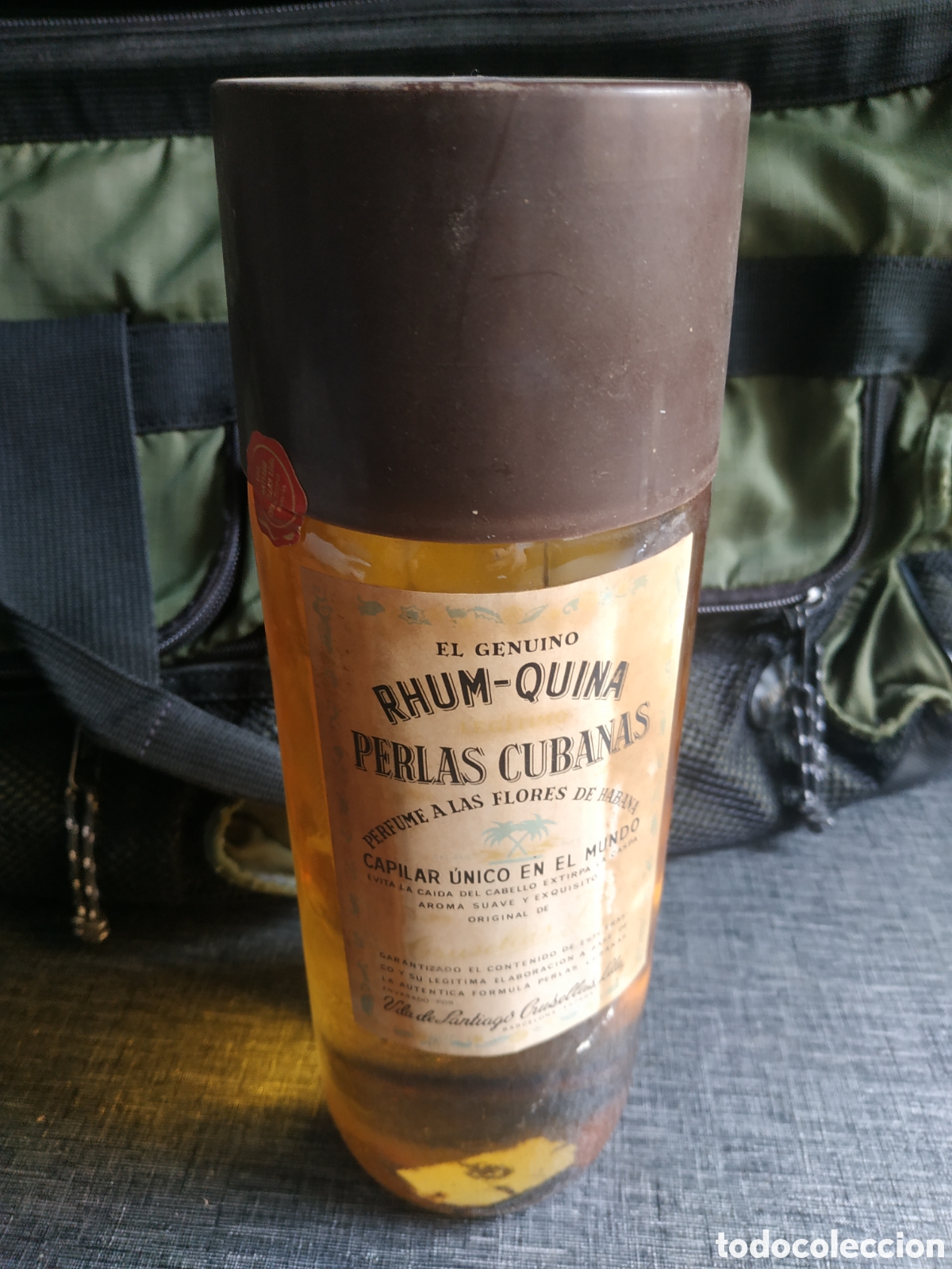 Coleccionismo: Ronquina Perlas Cubanas . Rhum-quina