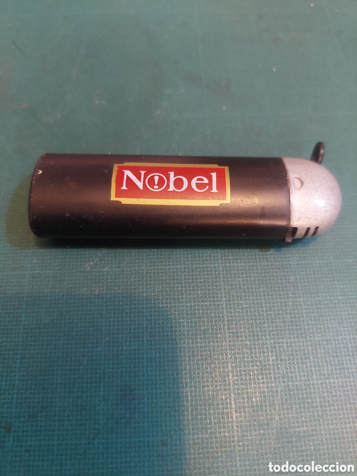 Coleccionismo: Encendedor tabaco nobel publicidad