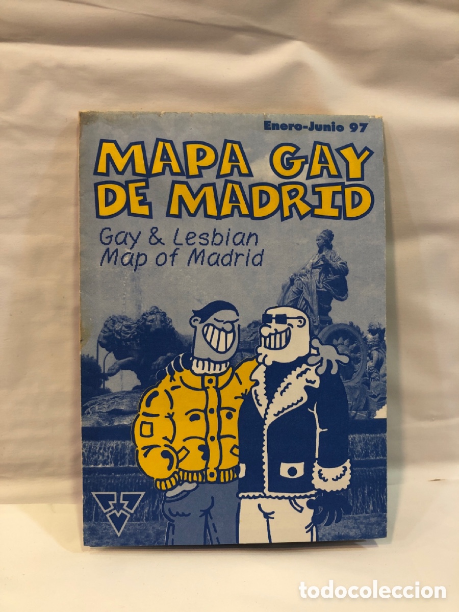 Coleccionismo: Mapa gay de Madrid Enero - Julio 1997