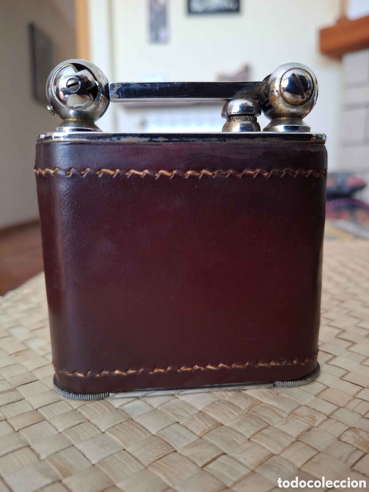 Coleccionismo: ANTIGUO MECHERO DE MESA