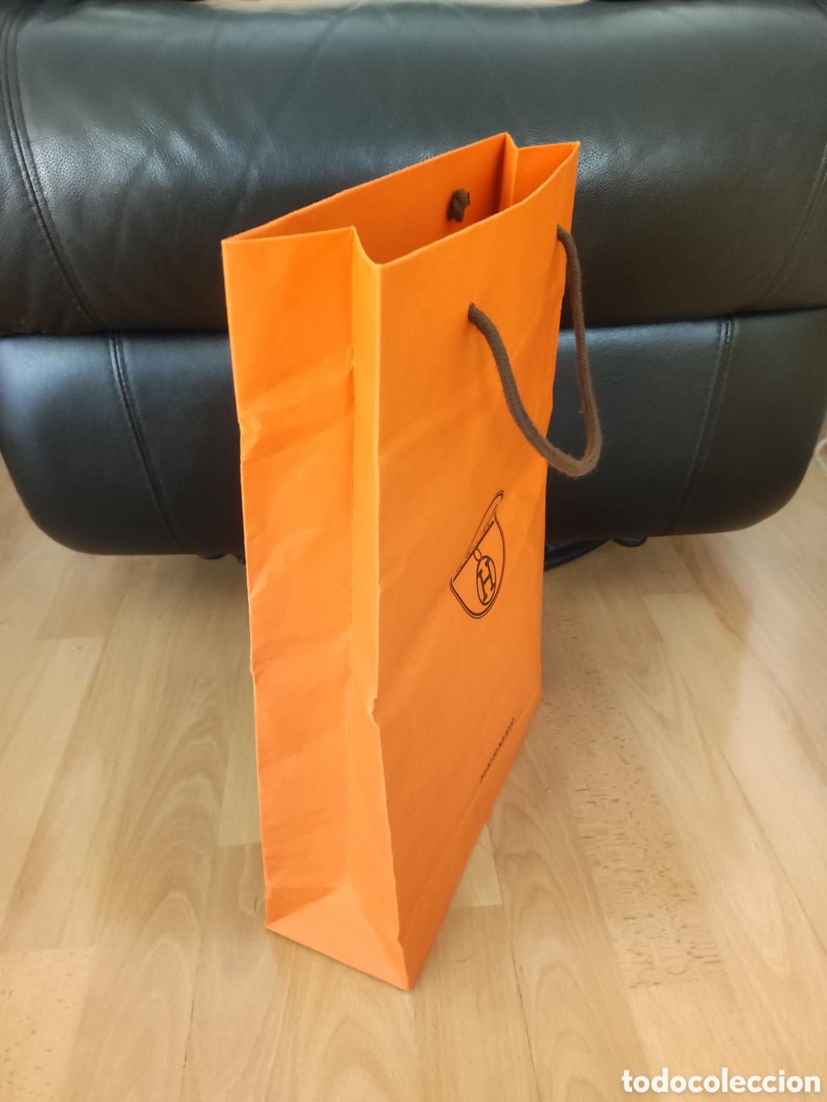Coleccionismo: Bolsa Herm&eacute;s naranja - Foto 3