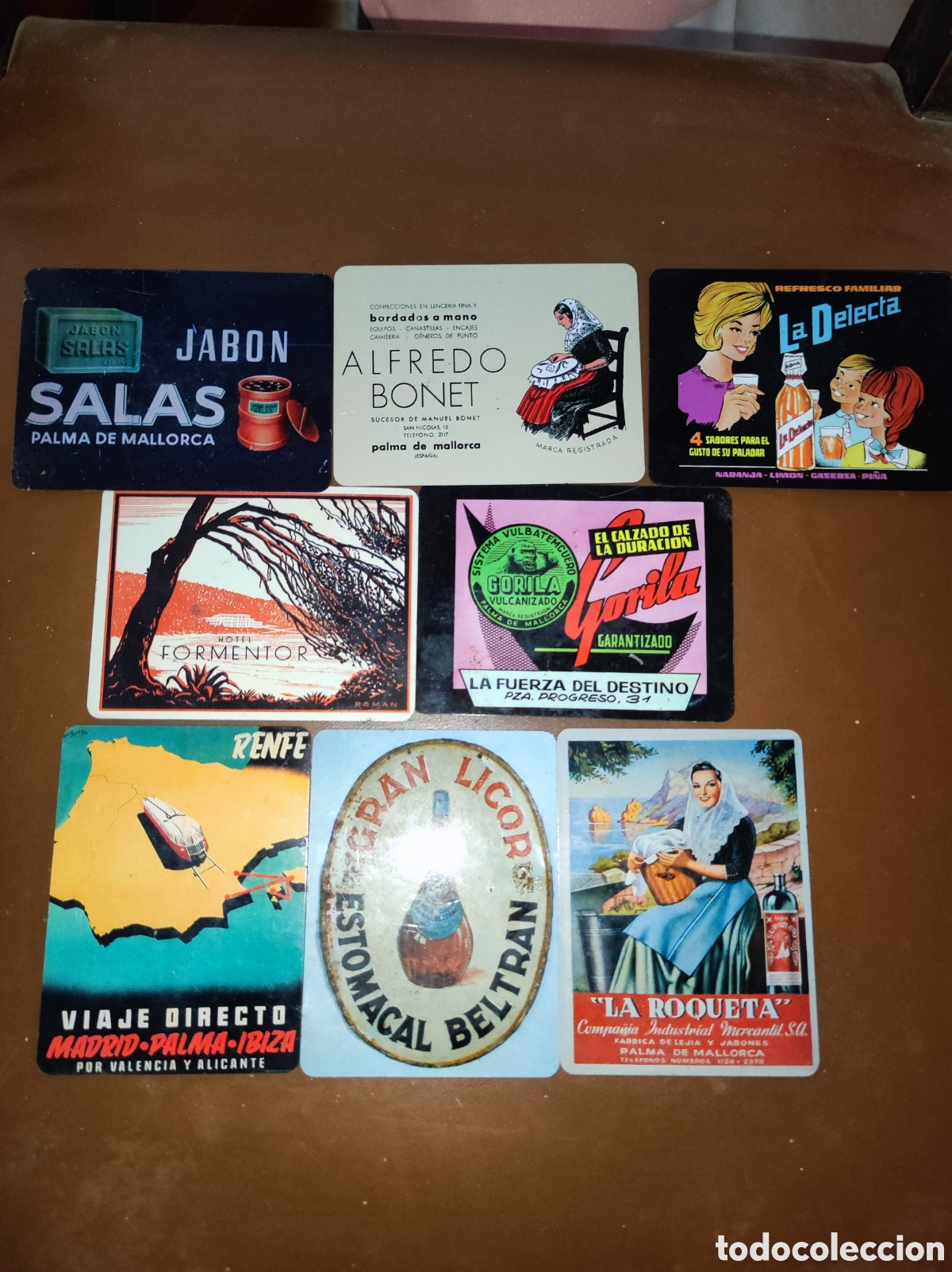 Coleccionismo: Pack imanes vintage de Mallorca