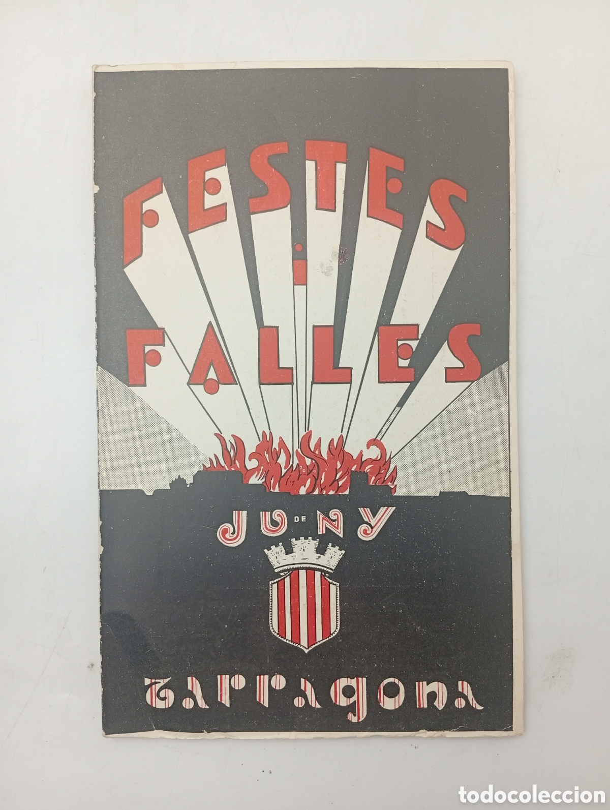 Coleccionismo: Programa Festes Falles Tarragona 1936