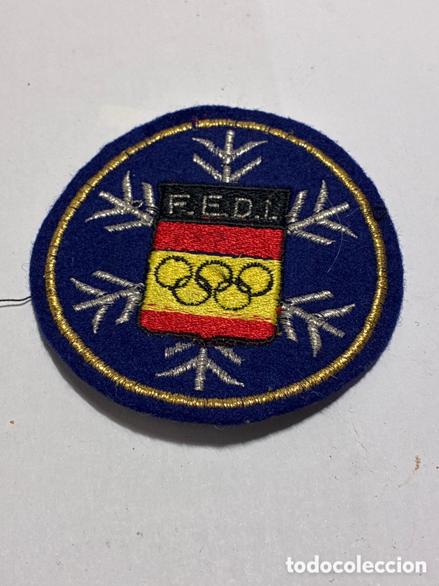 Colecionismo: PARCHE BORDADO: DIRECTOR T&Eacute;CNICO DE LA FEDERACI&Oacute;N ESPA&Ntilde;OLA DE DEPORTES DE INVIERNO