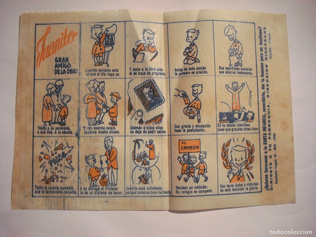 Coleccionismo: JUANITO , GRAN AMIGO DE LA OBRA DE LA SANTA INFANCIA. 1961