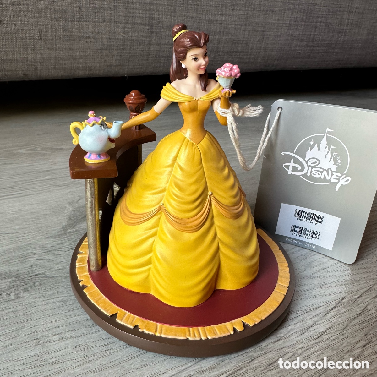 Coleccionismo: Figurita colecci&oacute;n Bella, La Bella y la Bestia, Disney Store.