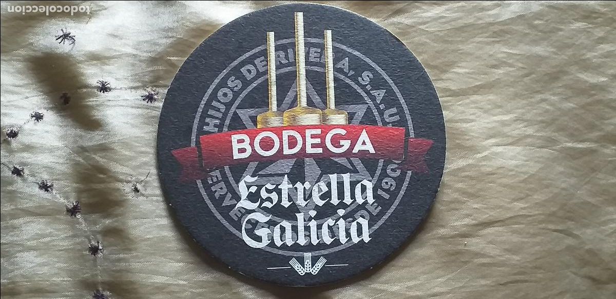 Coleccionismo: POSAVASOS-V28-VI-DIAM.105mm.-ESTRELLA GALICIA