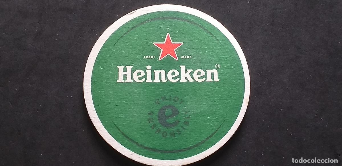 Coleccionismo: POSAVASOS-V28-VI-DIAM.105mm.-HEINEKEN.