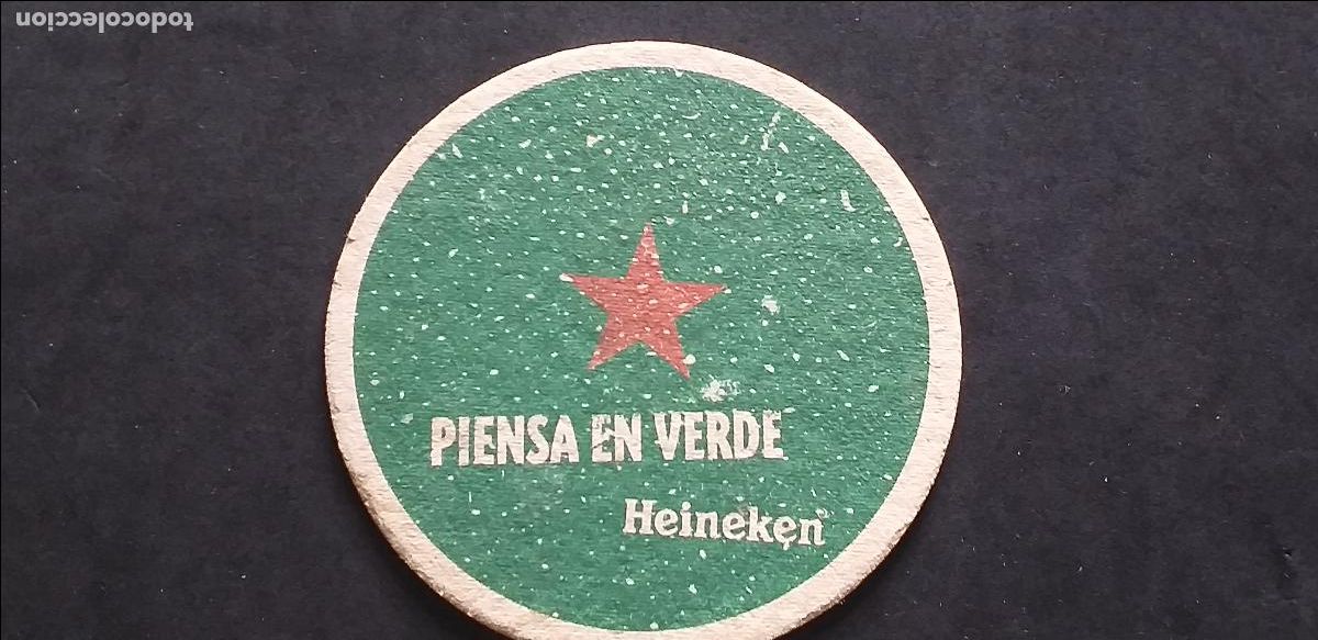 Coleccionismo: POSAVASOS-V28-VI-DIAM.105mm.-HEINEKEN.