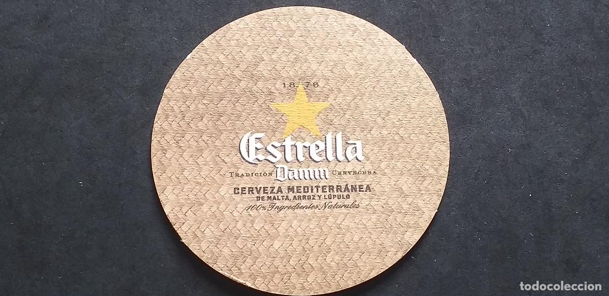 Coleccionismo: POSAVASOS-V28-VI-DIAM.100mm.-ESTRELLA DAMM