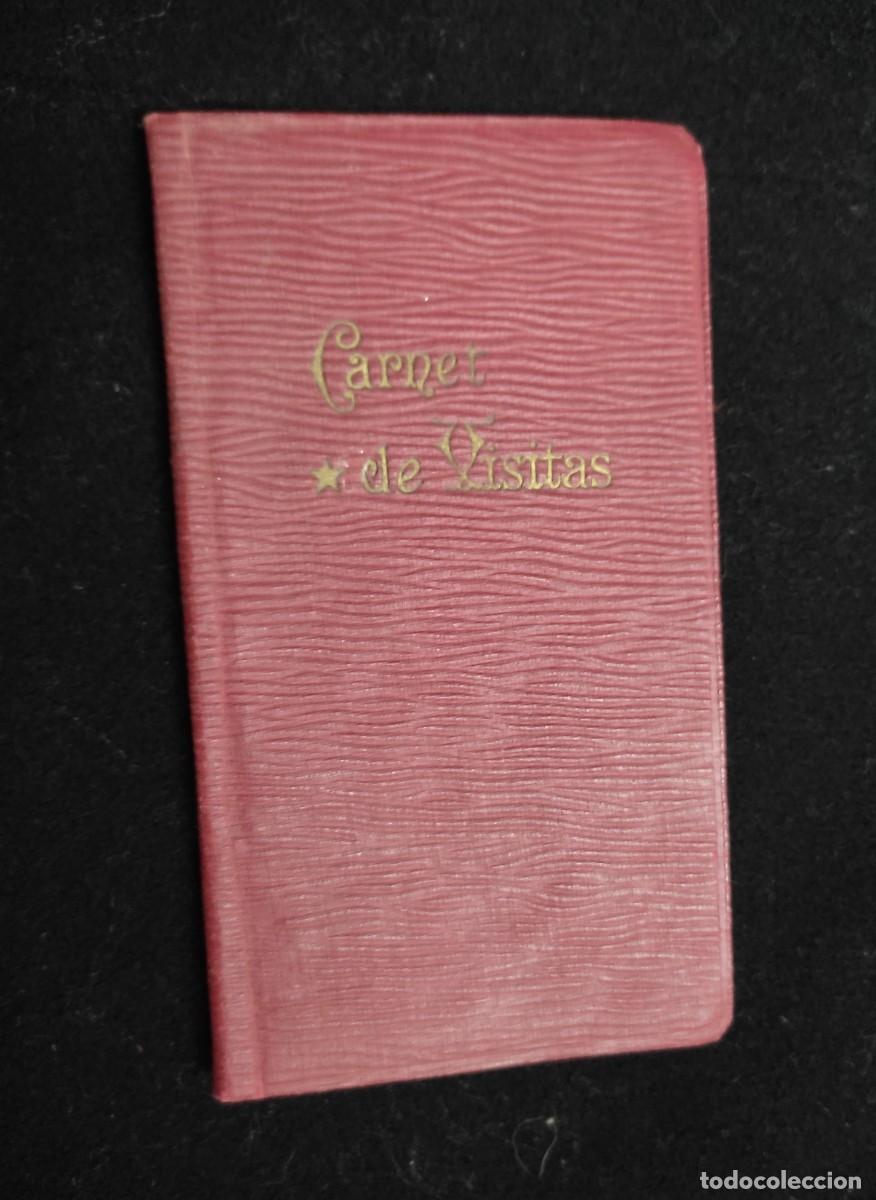 Coleccionismo: carnet de visitas Carnine Lefranq - 1919 - de Mayo a Agosto