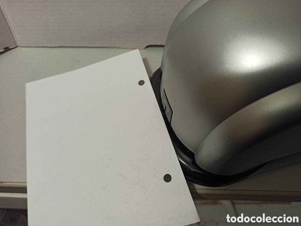 Coleccionismo: M&aacute;quina de grapar y perforar. - Foto 6